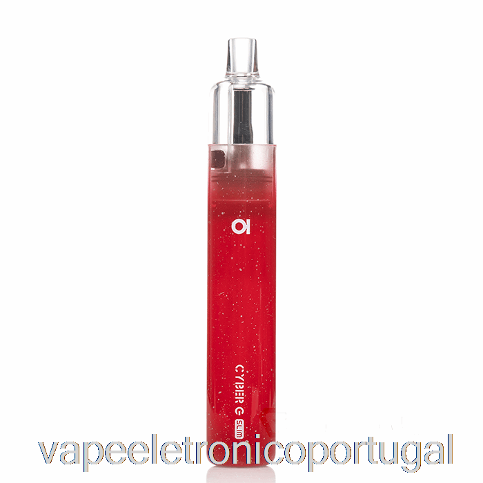 Vape Eletrônico Aspire Cyber G Slim Pod System Vermelho